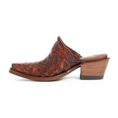 Maria - Pointed Toe - Cognac