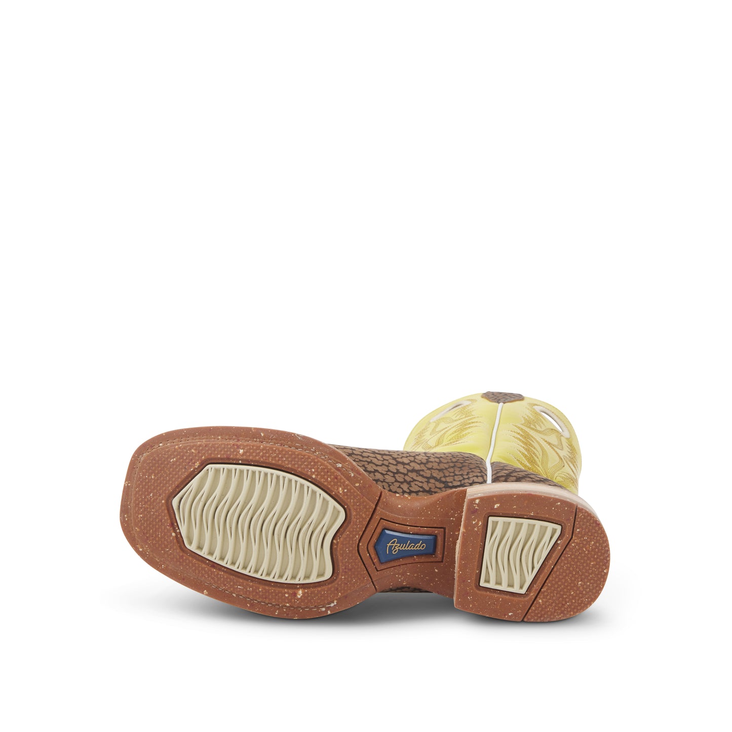 Joaquin (Rubber Sole) -  Square Toe - Sand/Yellow